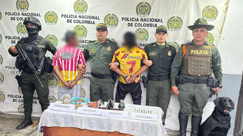 Decomisan armas y estupefacientes a red de hermanos en Natagaima Decomisan armas y estupefacientes a red de hermanos en Natagaima