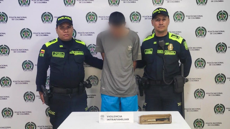 Le pegó a su padre y lo amenazó con un cuchillo en Ibagué Le pegó a su padre y lo amenazó con un cuchillo en Ibagué