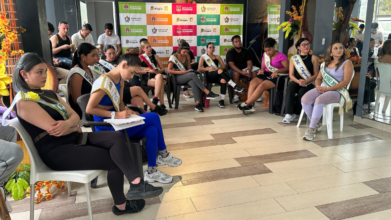 Candidatas al Reinado Departamental del Folclor reciben formación artística intensiva Candidatas al Reinado Departamental del Folclor reciben formación artística intensiva