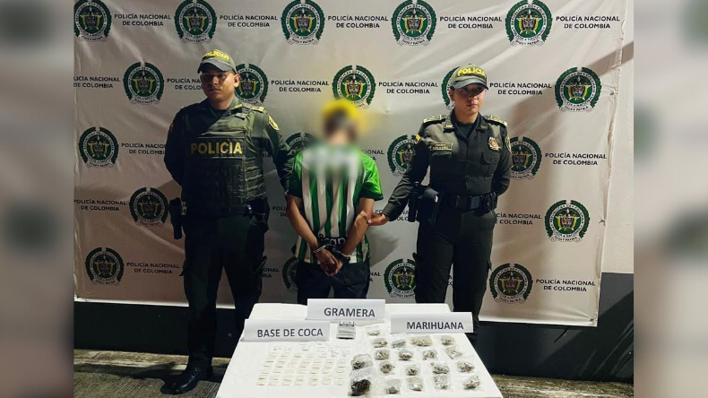 Capturaron a presunto expendedor de drogas en Rovira Capturaron a presunto expendedor de drogas en Rovira