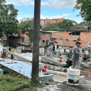 Vecinos se unieron para recuperar el cementerio abandonado de El Salado Vecinos se unieron para recuperar el cementerio abandonado de El Salado