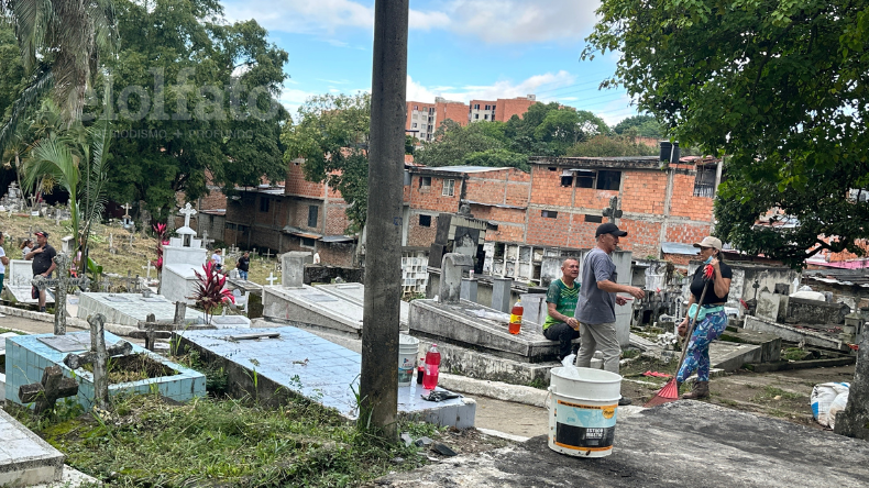 Vecinos se unieron para recuperar el cementerio abandonado de El Salado