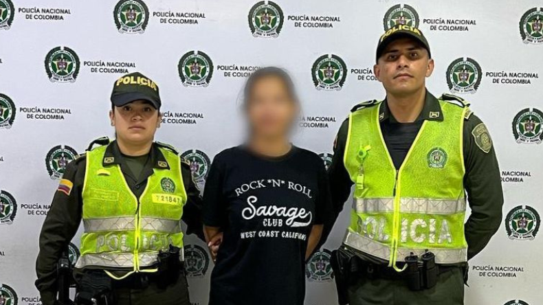 Capturaron a presunta extorsionista en el barrio El Salado