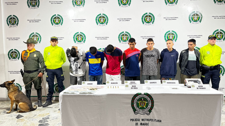 Desarticularon grupo delincuencial dedicado al microtráfico en Ibagué Desarticularon grupo delincuencial dedicado al microtráfico en Ibagué
