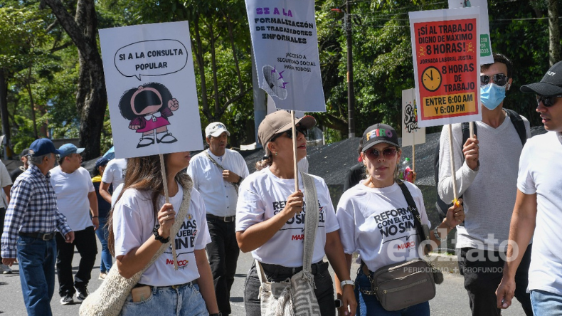 Autoridades entregaron balance de las marchas en el Tolima: cerca de 1.000 personas participaron Autoridades entregaron balance de las marchas en el Tolima: cerca de 1.000 personas participaron