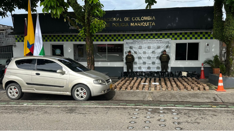 Incautaron media tonelada de marihuana en Mariquita Incautaron media tonelada de marihuana en Mariquita
