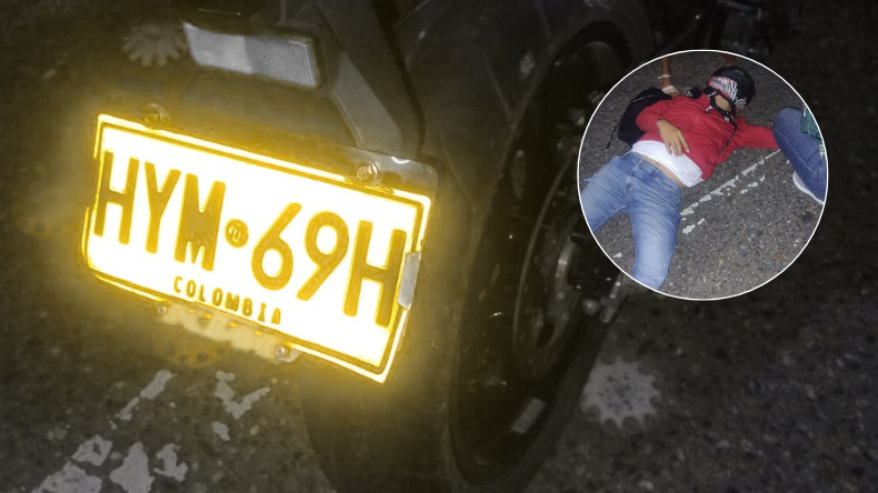 Motociclista herido por imprudencia en cruce vial de Honda Motociclista herido por imprudencia en cruce vial de Honda