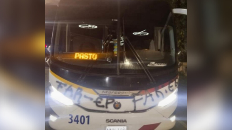 Disidencias de las Farc realizaron retén ilegal en la vía Panamericana Disidencias de las Farc realizaron retén ilegal en la vía Panamericana