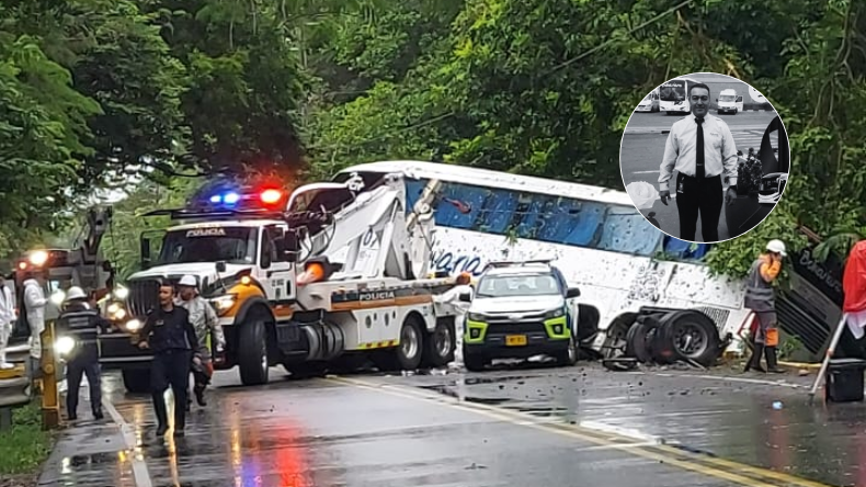 Identifican al conductor que murió en el volcamiento de un bus entre Armero y Mariquita Identifican al conductor que murió en el volcamiento de un bus entre Armero y Mariquita