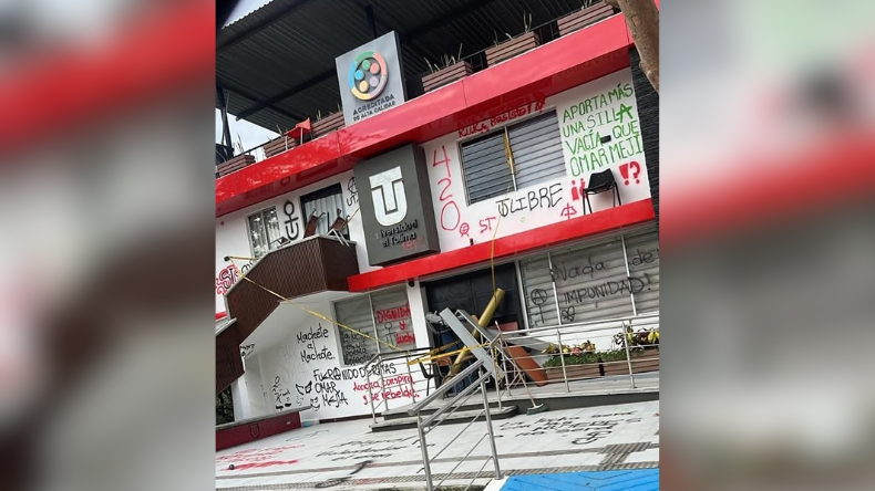 Vandalizaron la rectoría de la Universidad del Tolima Vandalizaron la rectoría de la Universidad del Tolima