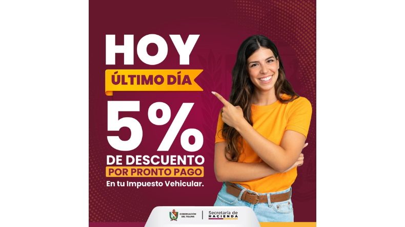 Descuento impuesto vehiuclar