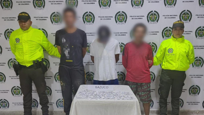 Estos tres hombres traficaban estupefacientes en Venadillo Estos tres hombres traficaban estupefacientes en Venadillo