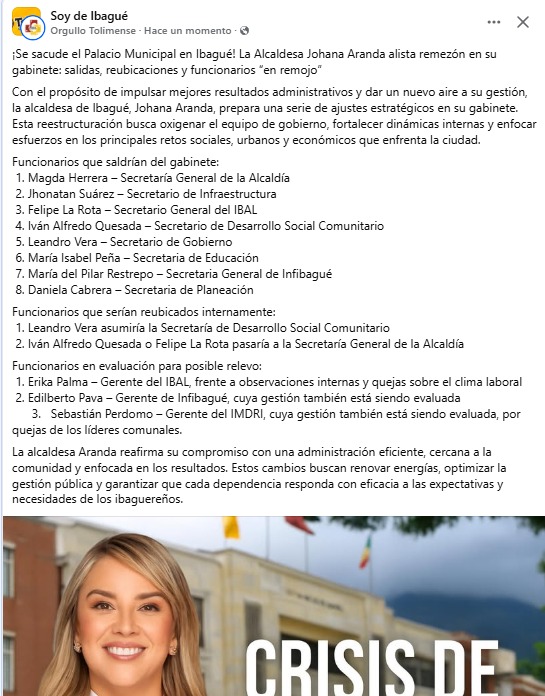 ORGULLO TOLIMENSE PORTAL