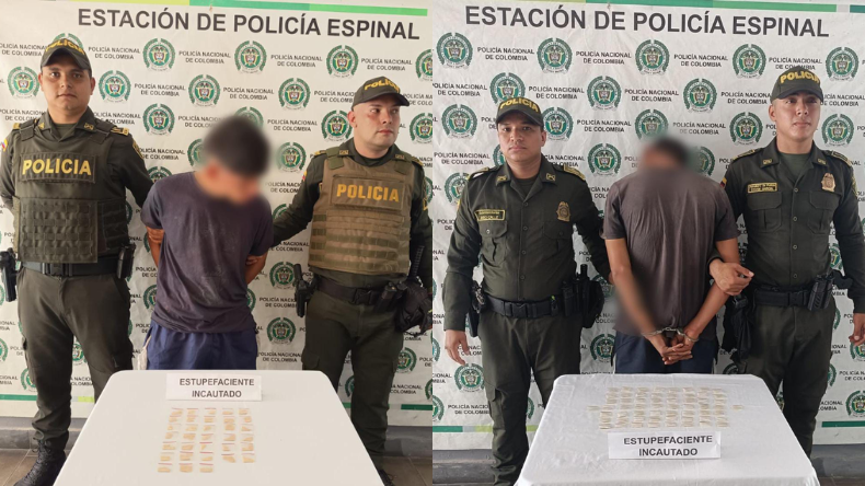 Cuatro capturados por microtráfico en El Espinal: tenían bazuco y marihuana listos para la venta Cuatro capturados por microtráfico en El Espinal: tenían bazuco y marihuana listos para la venta