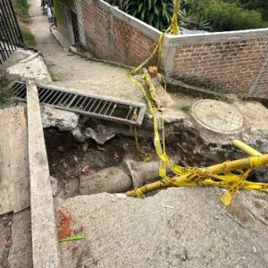 Comunidad del Barrio Jardín sufre afectaciones por obra del IBAL