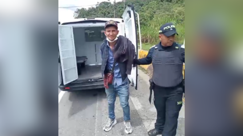 Lo capturaron cuando intentaba atracar a un taxista en la variante de Ibagué