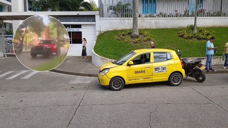 Balacera y persecución policial en vía pública de Ibagué Balacera y persecución policial en vía pública de Ibagué