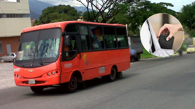 Mujer fue víctima de los ‘cosquilleros’ en buseta de Ibagué Mujer fue víctima de los ‘cosquilleros’ en buseta de Ibagué