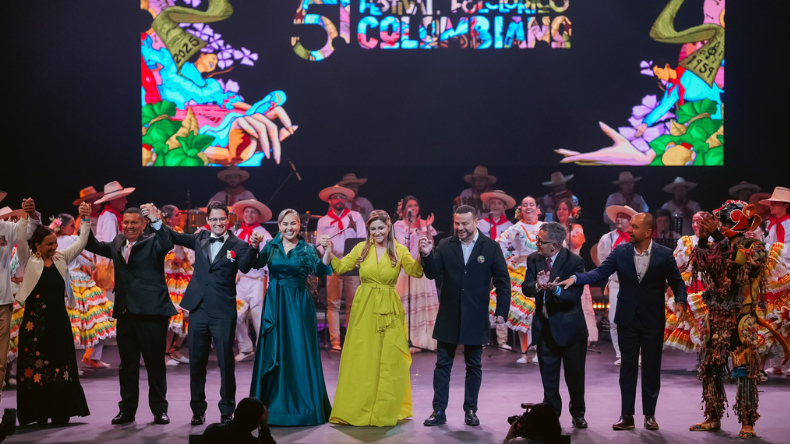Así fue el lanzamiento del Festival Folclórico Colombiano en Bogotá Así fue el lanzamiento del Festival Folclórico Colombiano en Bogotá