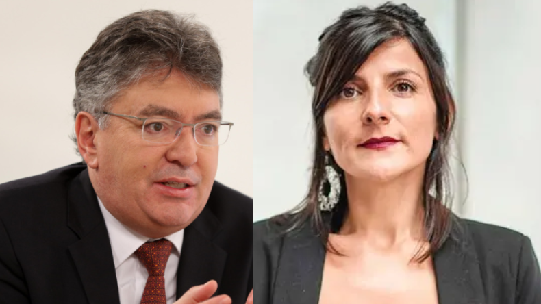 Mauricio Cárdenas enfrentó a Irene Vélez en Asobancaria