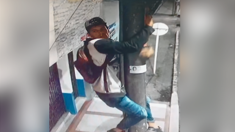 Hombre es señalado por reiterados robos de cableado y luminarias Hombre es señalado por reiterados robos de cableado y luminarias