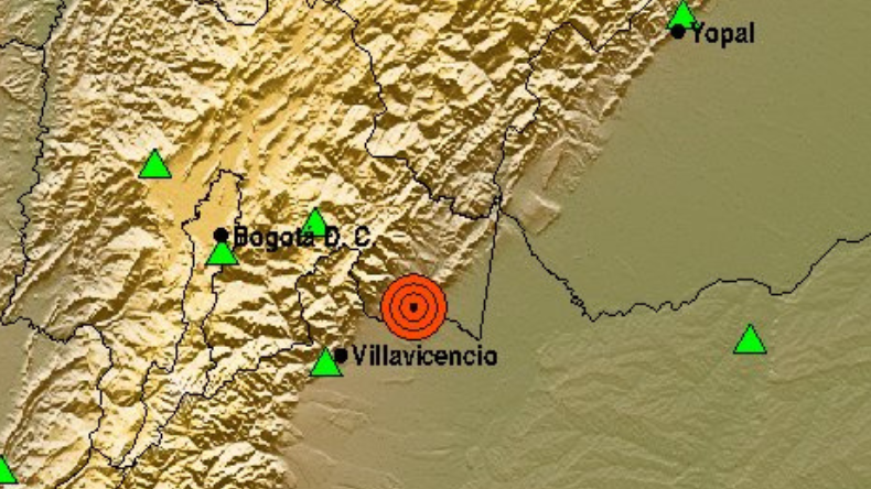 Nuevo sismo de 4.8 se sintió en el centro del país Nuevo sismo de 4.8 se sintió en el centro del país