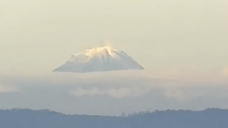 La vista del Nevado del Tolima desde Bogotá causa sensación en redes sociales La vista del Nevado del Tolima desde Bogotá causa sensación en redes sociales
