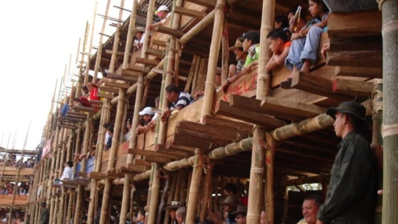 Alcalde de El Espinal confirmó que sí habrá palcos en guadua para las fiestas en este municipio Alcalde de El Espinal confirmó que sí habrá palcos en guadua para las fiestas en este municipio