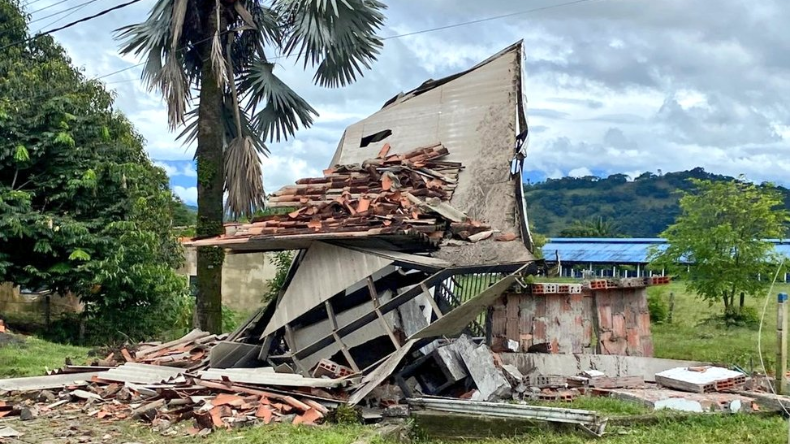 Más de 250 casas de Paratebueno quedaron con daños estructurales severos tras sismo Más de 250 casas de Paratebueno quedaron con daños estructurales severos tras sismo