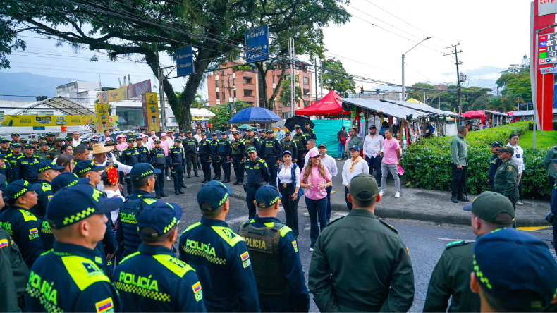 Más de mil policías custodiarán el Gran Desfile Nacional del Folclor en Ibagué