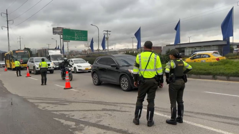 Más de 5.000 policías de tránsito estarán desplegados en las vías nacionales
