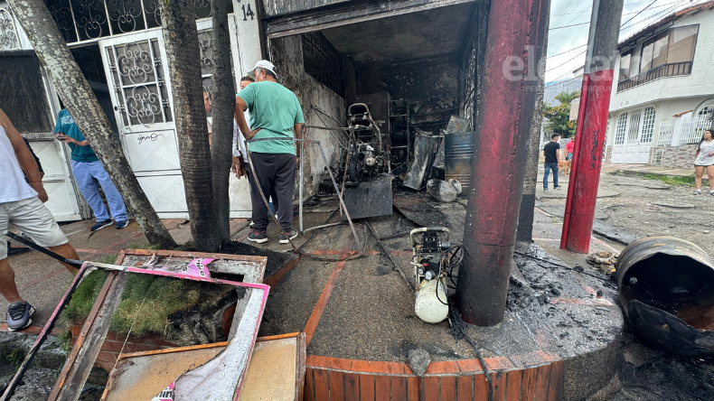 Uno de los heridos en el incendio del barrio Parrales sufrió quemaduras en el 75% de su cuerpo Uno de los heridos en el incendio del barrio Parrales sufrió quemaduras en el 75% de su cuerpo