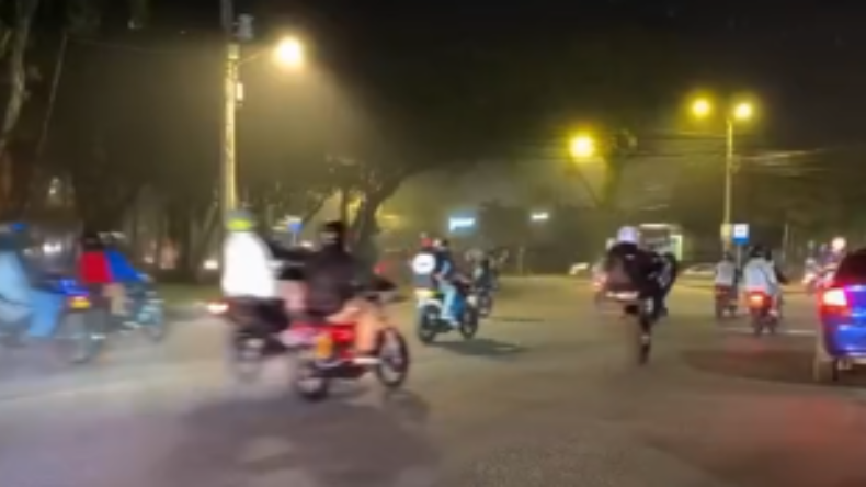 Caos en Ibagué: volvieron los piques y caravanas ilegales Caos en Ibagué: volvieron los piques y caravanas ilegales