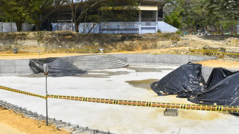 Adicionaron más de $5 mil millones al contrato de las piscinas recreativas del Parque Deportivo Adicionaron más de $5 mil millones al contrato de las piscinas recreativas del Parque Deportivo