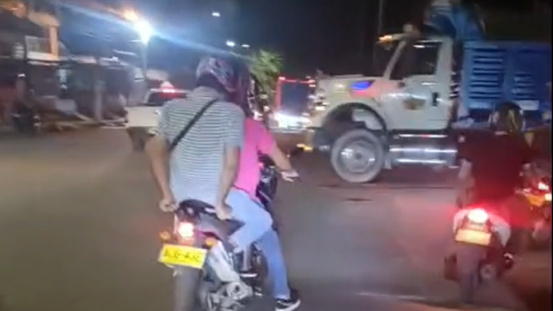 Se conoció el video segundos antes del accidente en donde falleció un motociclista al norte de Ibagué Se conoció el video segundos antes del accidente en donde falleció un motociclista al norte de Ibagué
