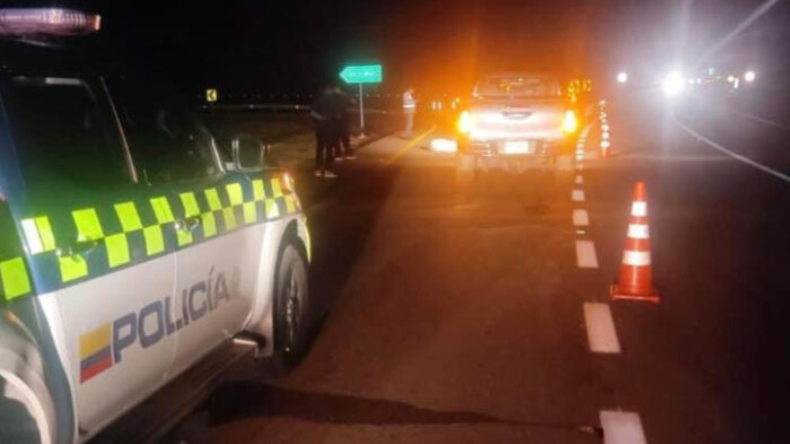 Peatón murió arrollado por moto en la variante de El Espinal Peatón murió arrollado por moto en la variante de El Espinal