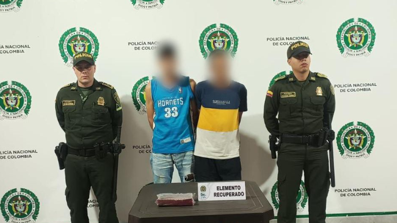 Capturados por atracar con arma blanca a mujer en Ibagué Capturados por atracar con arma blanca a mujer en Ibagué