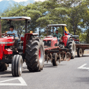 Arroceros desbloquean parcialmente vías del Tolima
