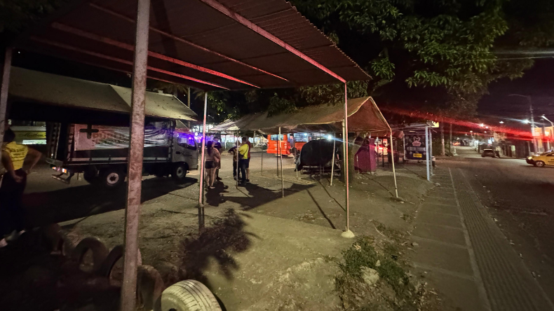Alcaldía hizo operativo para recuperar espacio público en Los Arrayanes