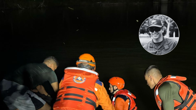 Defensa Civil halló sin vida a patrullero desaparecido en lago del CENOP Defensa Civil halló sin vida a patrullero desaparecido en lago del CENOP