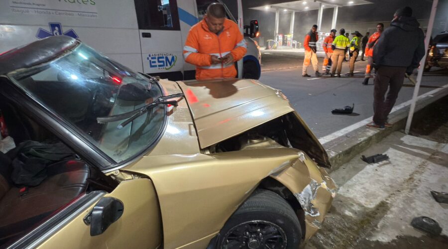 Accidente de tránsito en Murillo involucró a conductor presuntamente ebrio Accidente de tránsito en Murillo involucró a conductor presuntamente ebrio