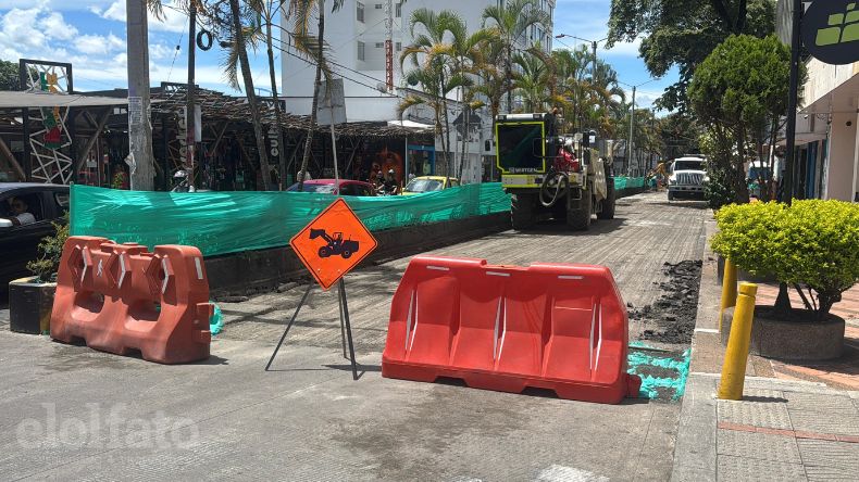 Obras del SETP paralizan el comercio del centro de Ibagué Obras del SETP paralizan el comercio del centro de Ibagué