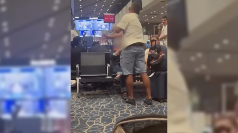 Identifican a hombre que golpeó a mujer en el Aeropuerto El Dorado Identifican a hombre que golpeó a mujer en el Aeropuerto El Dorado