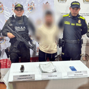 Ejército captura a presunto líder disidente vinculado a homicidios en el Tolima Ejército captura a presunto líder disidente vinculado a homicidios en el Tolima