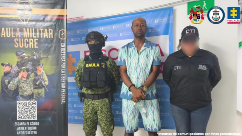 Cayó narco colombiano pedido por Estados Unidos Cayó narco colombiano pedido por Estados Unidos