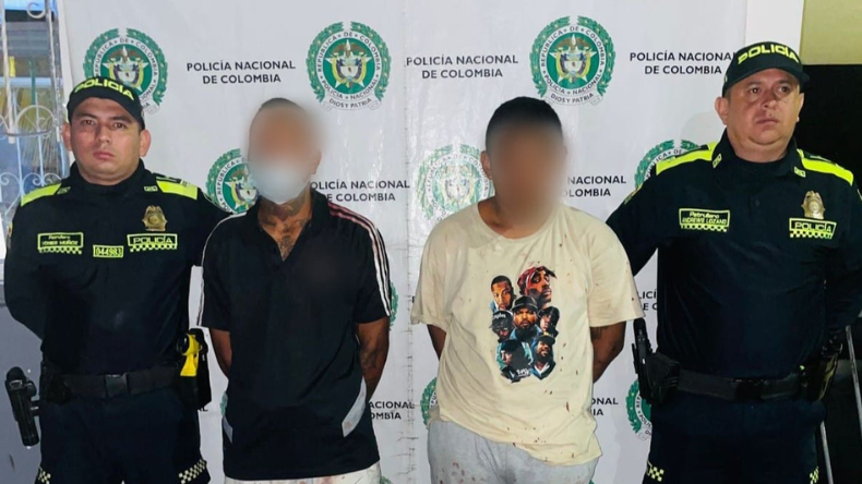 Capturan a dos hombres por riña en vía pública del barrio Ambalá Capturan a dos hombres por riña en vía pública del barrio Ambalá