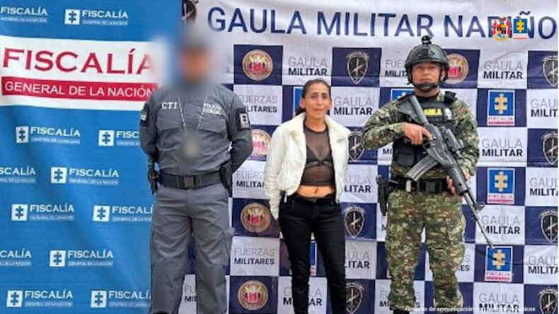 Asegurada mujer vinculada con explosivos del ELN Asegurada mujer vinculada con explosivos del ELN