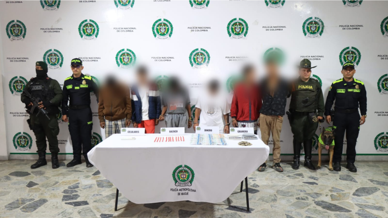 Policía y Fiscalía desarticulan red de microtráfico en Ibagué Policía y Fiscalía desarticulan red de microtráfico en Ibagué