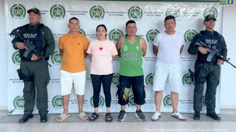 Cárcel a presuntos extorsionistas que exigieron $20 millones a una comerciante 