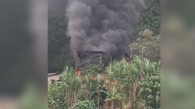 Explosión de pipeta de gas desató voraz incendio en el barrio Baltazar Explosión de pipeta de gas desató voraz incendio en el barrio Baltazar